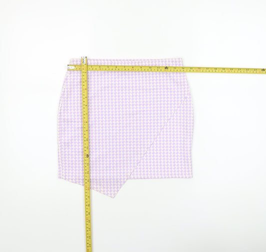 Womens UK Size 10 Boohoo Straight & Pencil Jersey Skirt