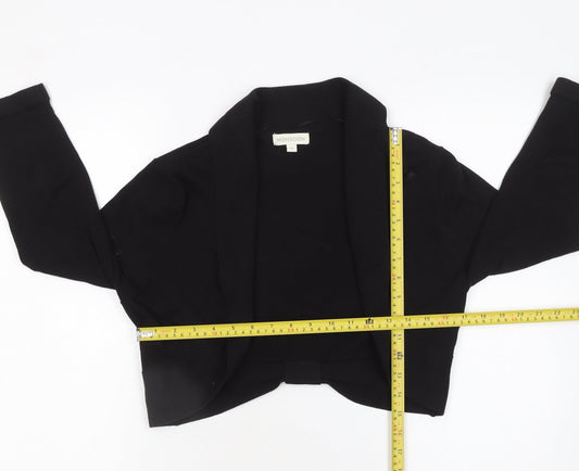 Womens UK Size M Monsoon Black Shrug Jumper