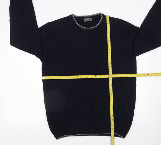 Mens UK Size XL Lorenzo Magni Blue Pullover Jumper