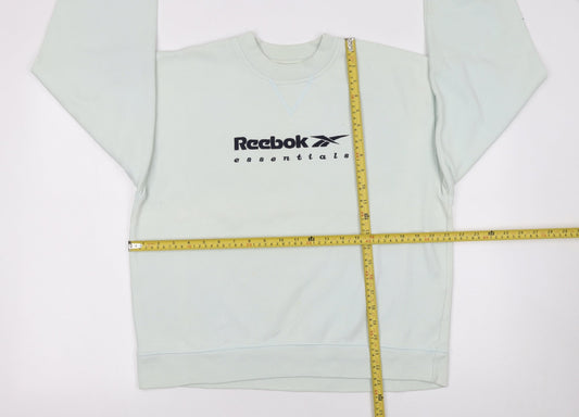 Womens UK Size 12 Reebok Blue Pullover Sweatshirt