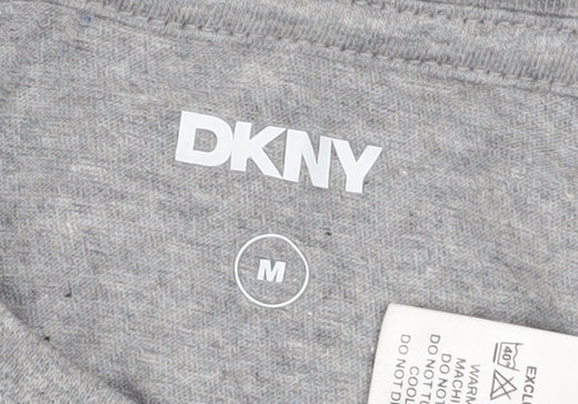 Mens UK Size M DKNY Grey T-Shirt