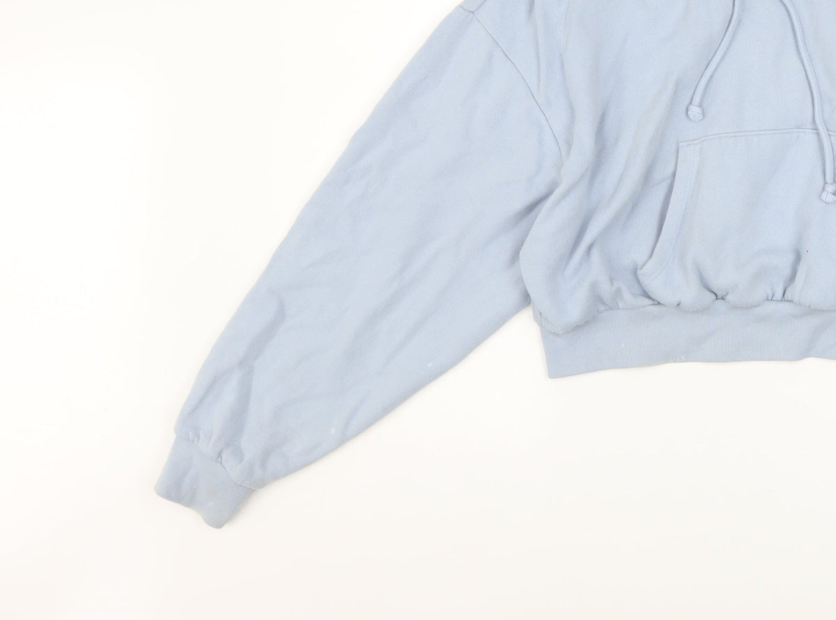 Womens UK Size M Levi's Blue Pullover Hoodie