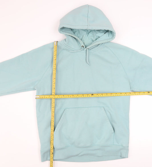 Carhartt Men's Blue Pullover Hoodie L Regular Fit Fleece Sweatshirt