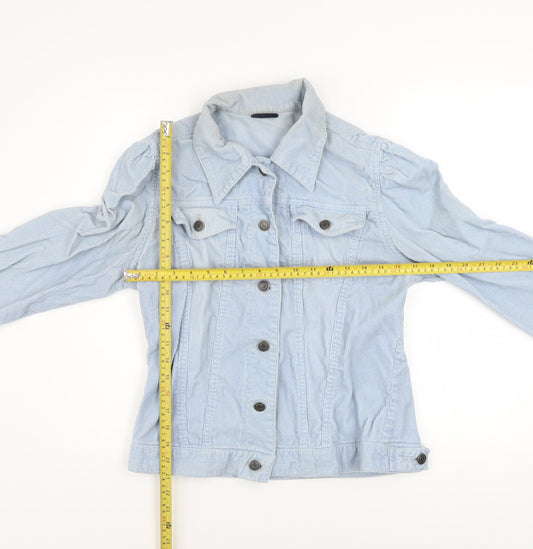 Womens UK Size 16 Pilot Blue Basic Jacket