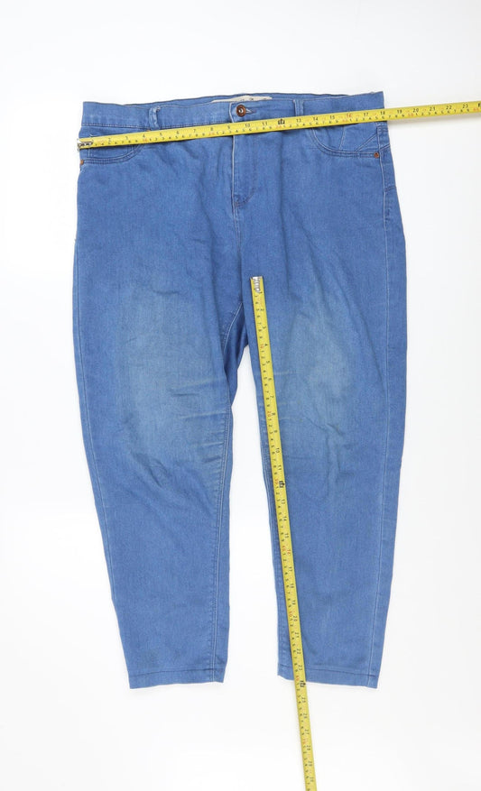 Womens UK Size 16 Denim Co. Regular Fit Straight Blue Jeans