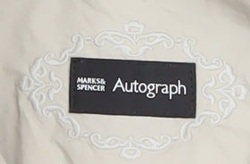 Mens UK Size L Marks and Spencer Beige Basic Jacket
