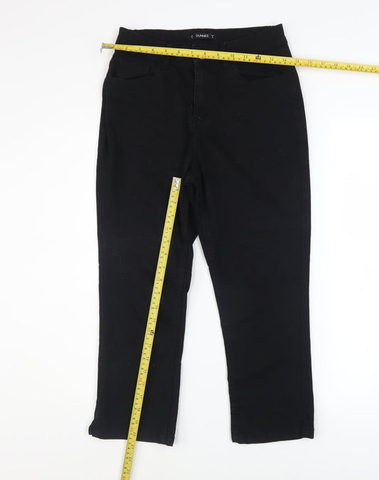 Womens UK Size 10 Dunnes Stores Slim Fit Skinny Black Jeans