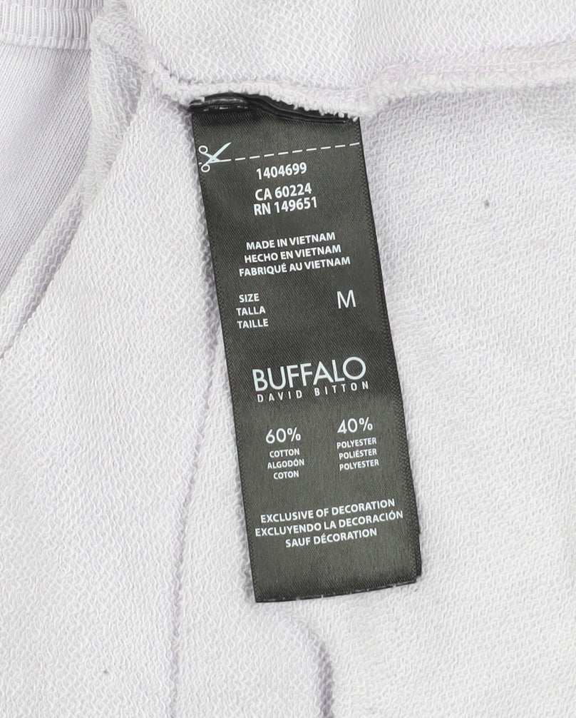 Womens UK Size M Buffalo David Bitton Purple Pullover Sweatshirt