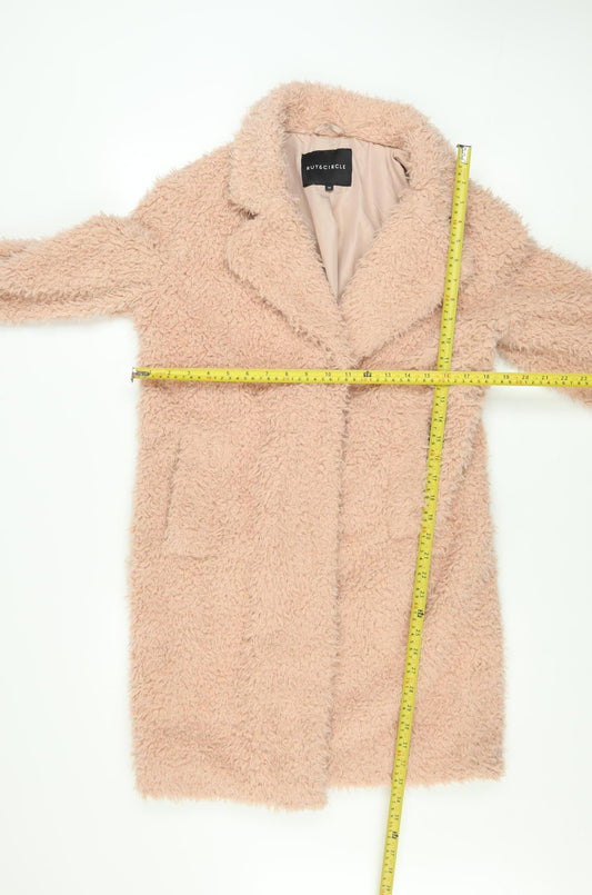 Womens UK Size M RUT&CIRCLE Beige Overcoat