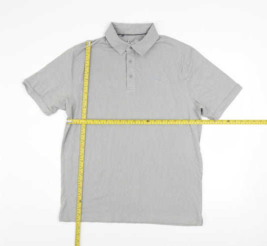 Mens UK Size L Under armour Polyester Blend Polo Shirt