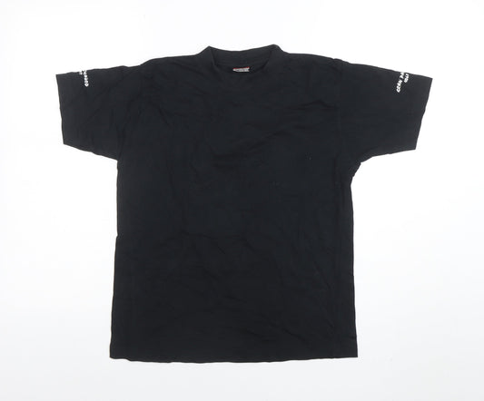 Boys UK Size 14-15 Years Cilque Black Basic T-Shirt