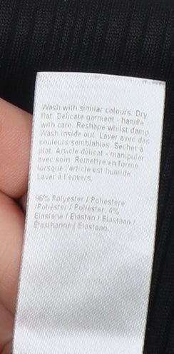 River Island Women’s Black Size 10 Bodycon Midi Dress