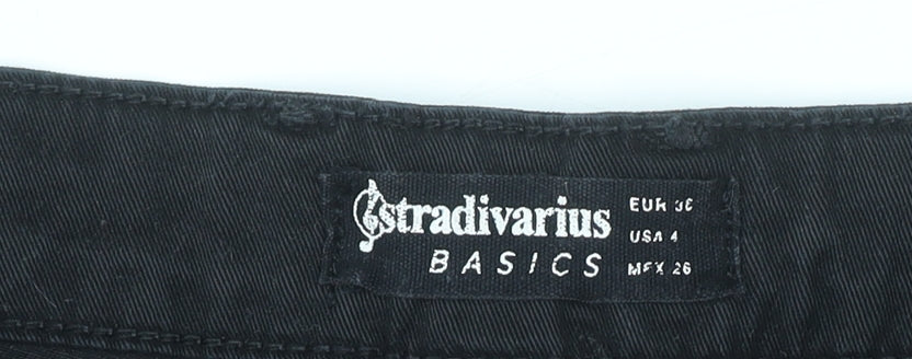 Womens UK Size 8 Stradivarius Regular Fit Shorts Shorts