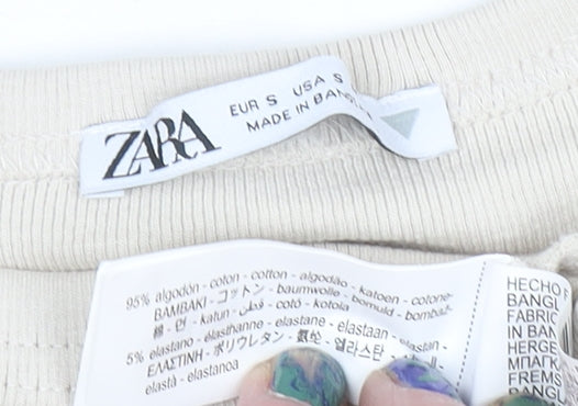 Womens UK Size S Zara T-Shirt Dress