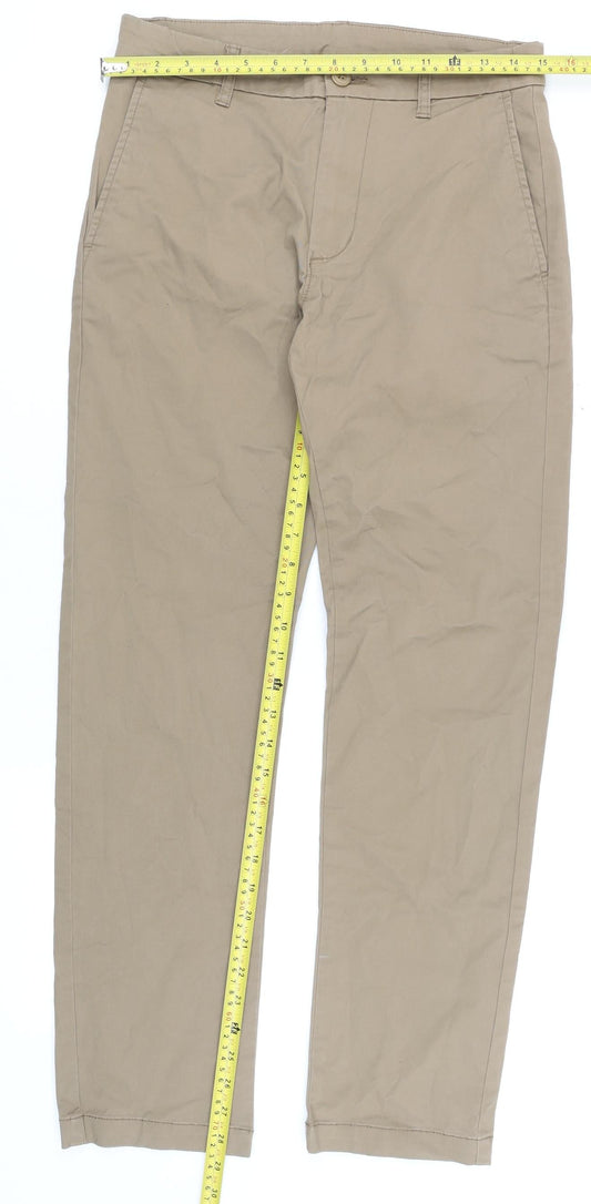 Mens UK Size M St. Bernard for Dunnes Stores Slim Fit Chino Beige Trousers