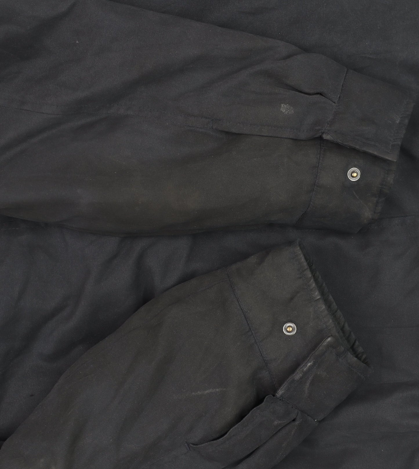 Mens UK Size M Thomas Nash Black Parka Coat