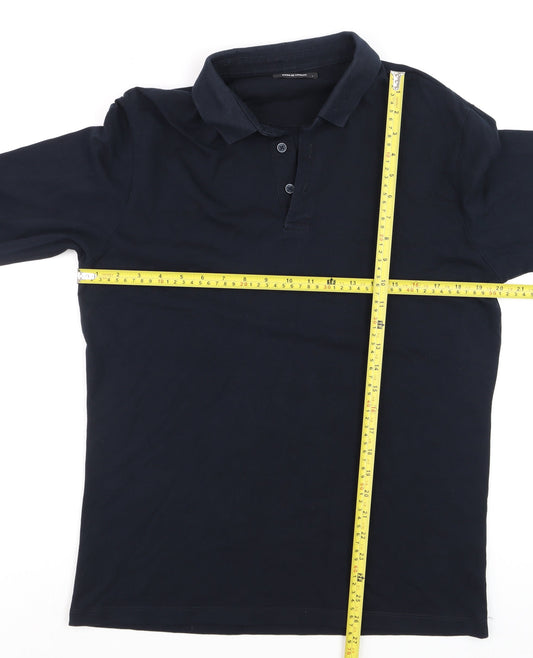 Mens UK Size L Remus Uomo Cotton Blend Polo Shirt