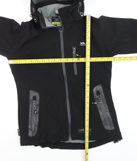 Mens UK Size S Trespass Black Soft Shell