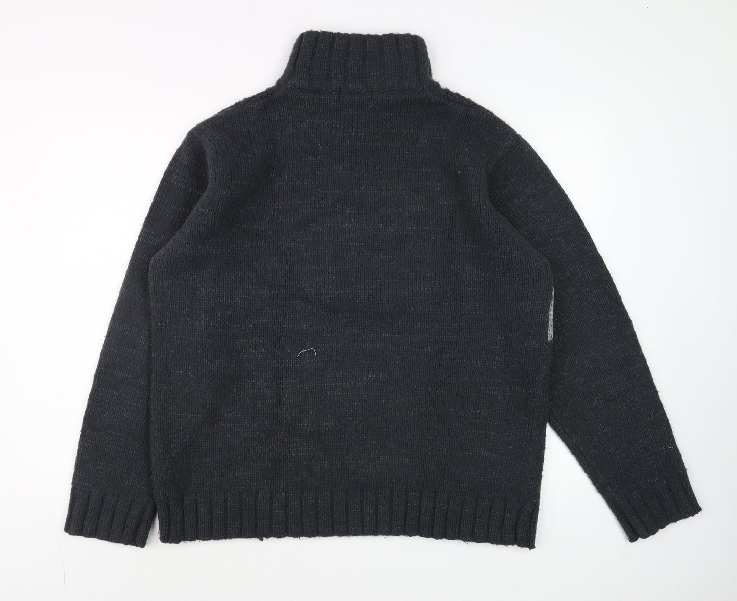Mens UK Size L Marks and Spencer Blue Pullover Jumper
