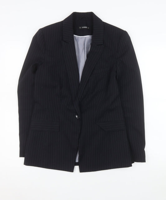 Womens UK Size 12 Dunnes Stores Regular Black Blazer