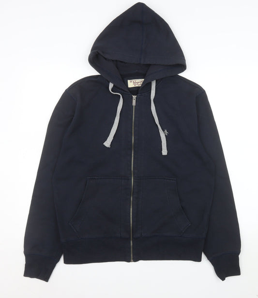 Mens UK Size M Penguin by Munsingwear Blue Basic Jacket