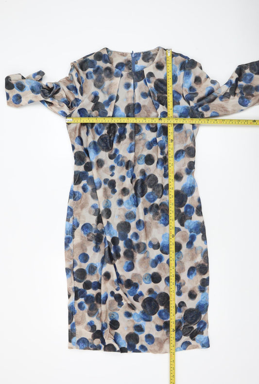 Womens UK Size 12 Alba Conde Sheath Dress