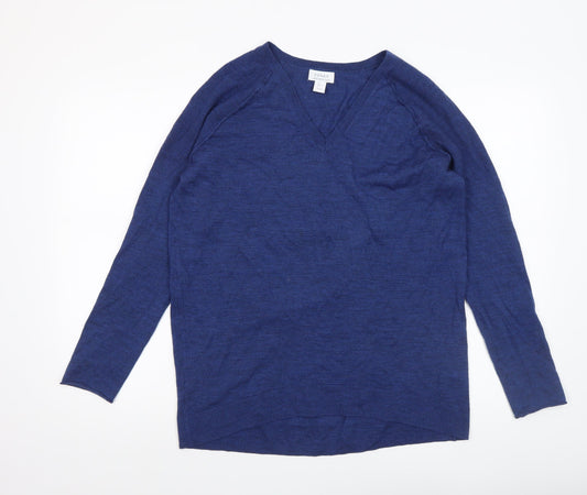 Womens UK Size L Kenar Blue Pullover Jumper