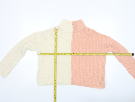 Womens UK Size L Brave Soul Multicoloured Pullover Jumper