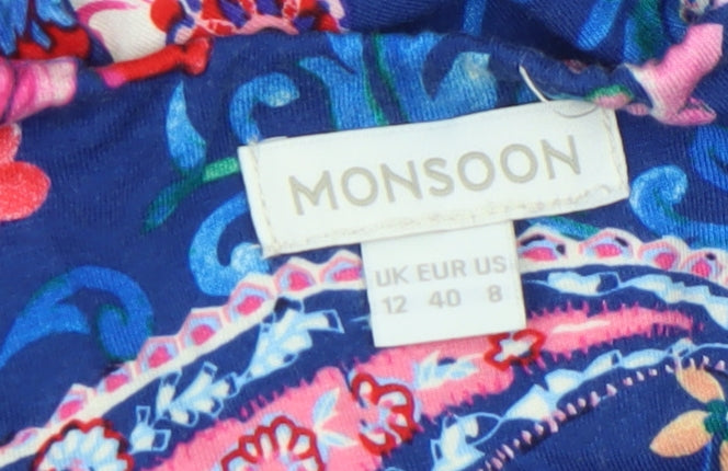 Womens UK Size 12 Monsoon A-Line Dress