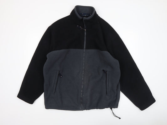 Mens UK Size L Marks and Spencer Black Basic Jacket