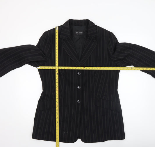 Womens UK Size 14 Gil Bret Regular Black Blazer