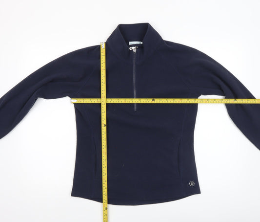 Womens UK Size 12 Green Lamb Blue Pullover Sweatshirt
