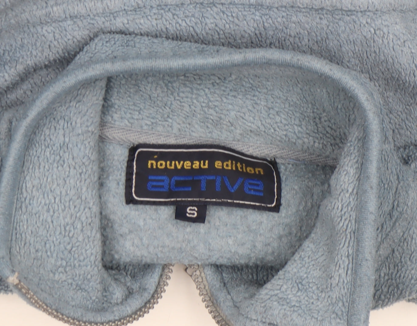 Mens UK Size S Nouveau Edition Active Blue Pullover Sweatshirt