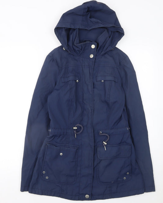 Womens UK Size 12 Esprit Blue Parka Coat