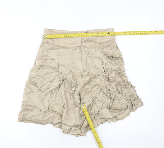 Womens UK Size 8 Massimo Dutti Relaxed Fit Culotte Shorts