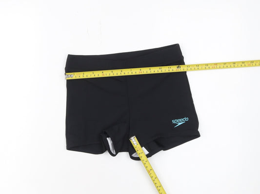 Speedo Women's Black Swim Bottom Trunks Size 8 Endurance+