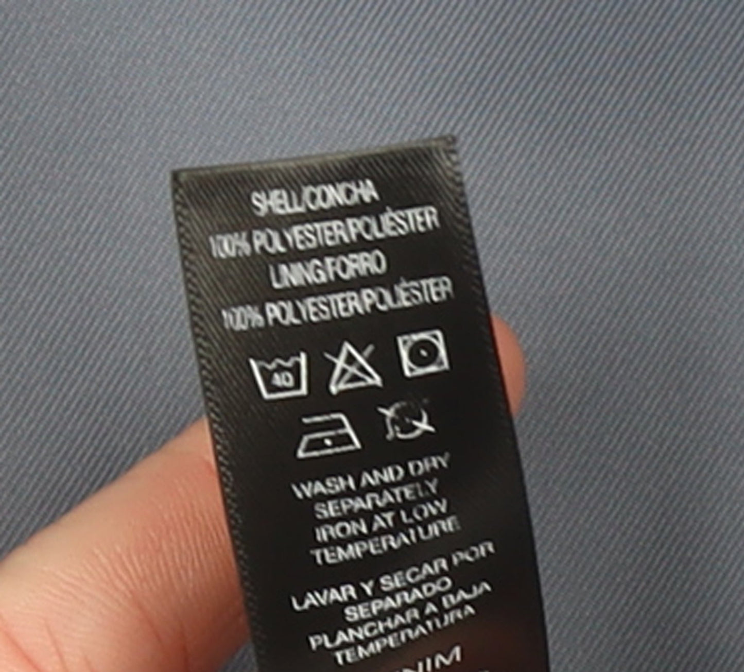 Dunnes Stores Women Blue Hooded Rain Coat Size 16 Waterproof Mid-Length