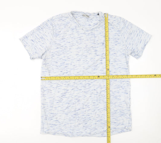 Jack & Jones Men's Multicoloured L Crew Neck Short Sleeve T-Shirt