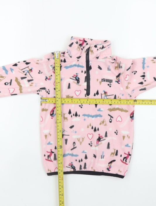 Teens UK Size 4 Aventure des Toiles Pink Basic Jacket