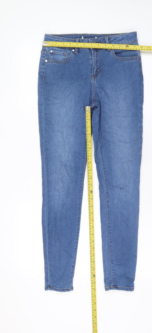 Denim Co Women Blue Size 10 Skinny Stretch Jeans 30in Leg