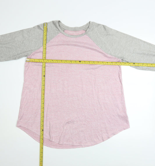 Womens UK Size L American Eagle Pink Pullover Sweatshirt