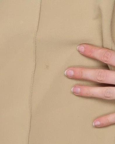 Womens UK Size M Zara Regular Fit Chino Beige Trousers