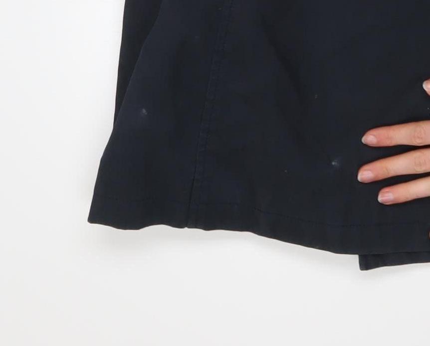Womens UK Size 10 Jack Wills Blue Trench Coat