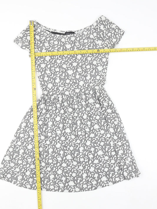 Womens UK Size 8 Topshop Skater Dress
