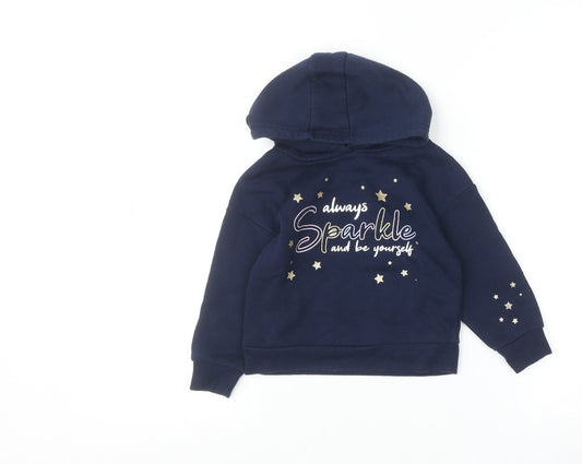 Girls UK Size 18-24 Months Primark Blue Pullover Jumper
