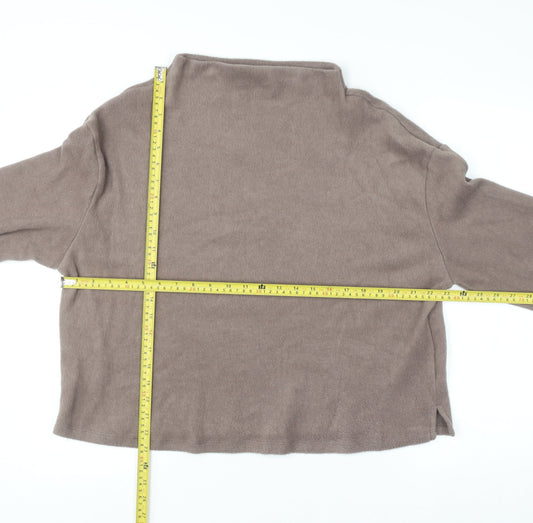 Womens UK Size L Dunnes Brown Pullover Jumper