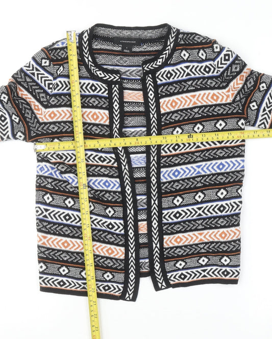 Womens UK Size S Atmosphere Multicoloured Cardigan Jumper