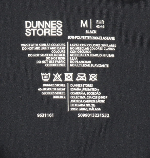 Womens UK Size 14 Dunnes Stores Black Running & JoggingGym & TrainingWalking Jac