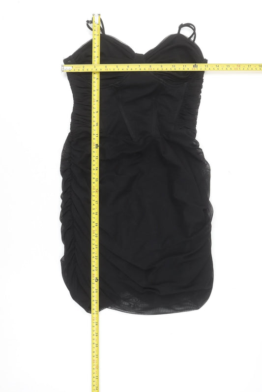 Womens UK Size 12 Bershka Bodycon Dress