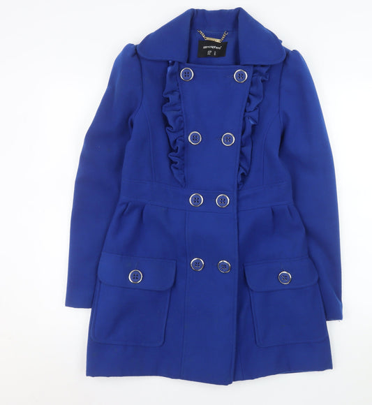Womens UK Size 10 Atmosphere Blue Coat